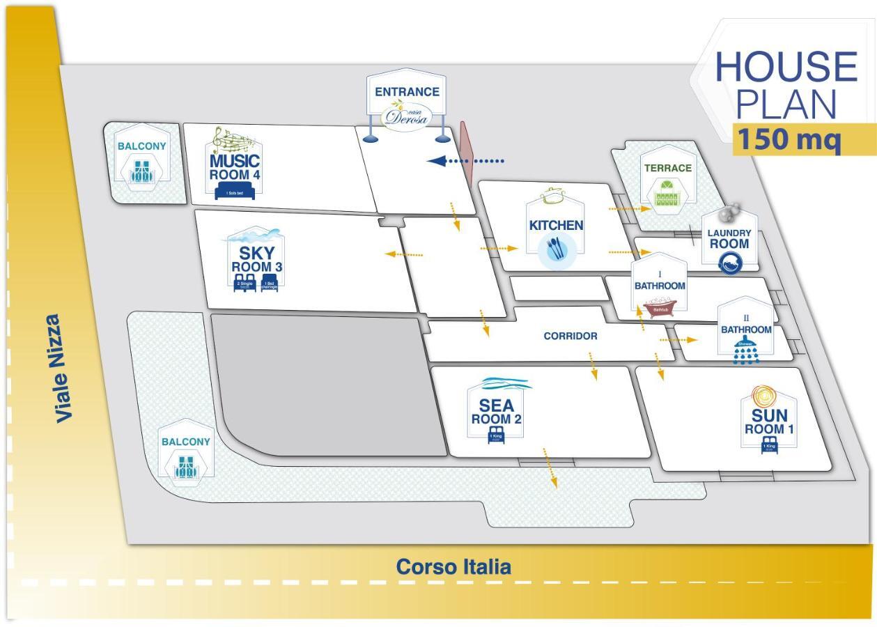 Casa Derosa In Sorrento Centro Apartman Kültér fotó